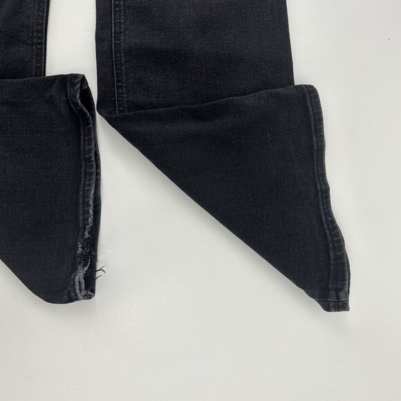 Old Navy High Rise Flare Women's size 14 Black Denim Jeans - Picture 3 of 6